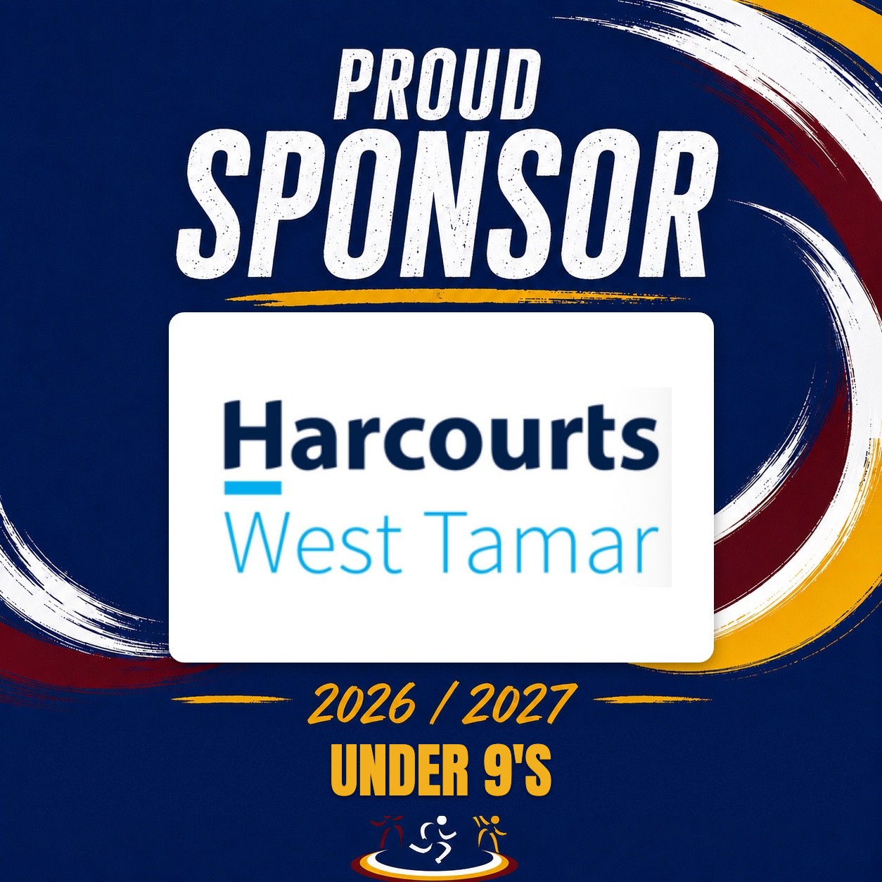Harcourts West Tamar — Proud sponsor, Under 9s